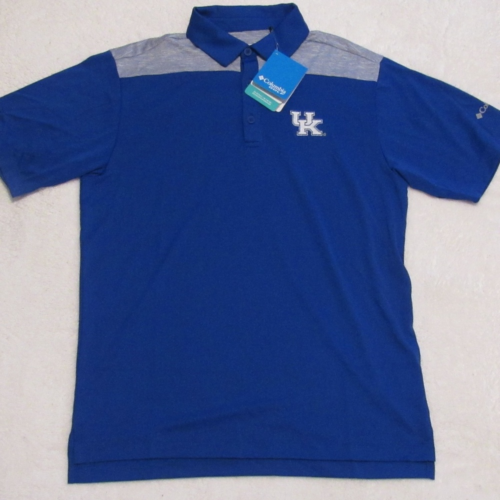 Columbia in Men University of Kentucky Polo New!